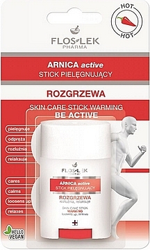Стик для ухода за кожей - Floslek Arnica Active Skin Care Stick Warming — фото N1