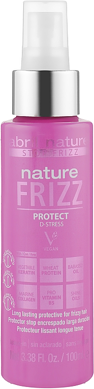 Спрей для выравнивания волос - Abril et Nature Nature Frizz D-Stress Protect