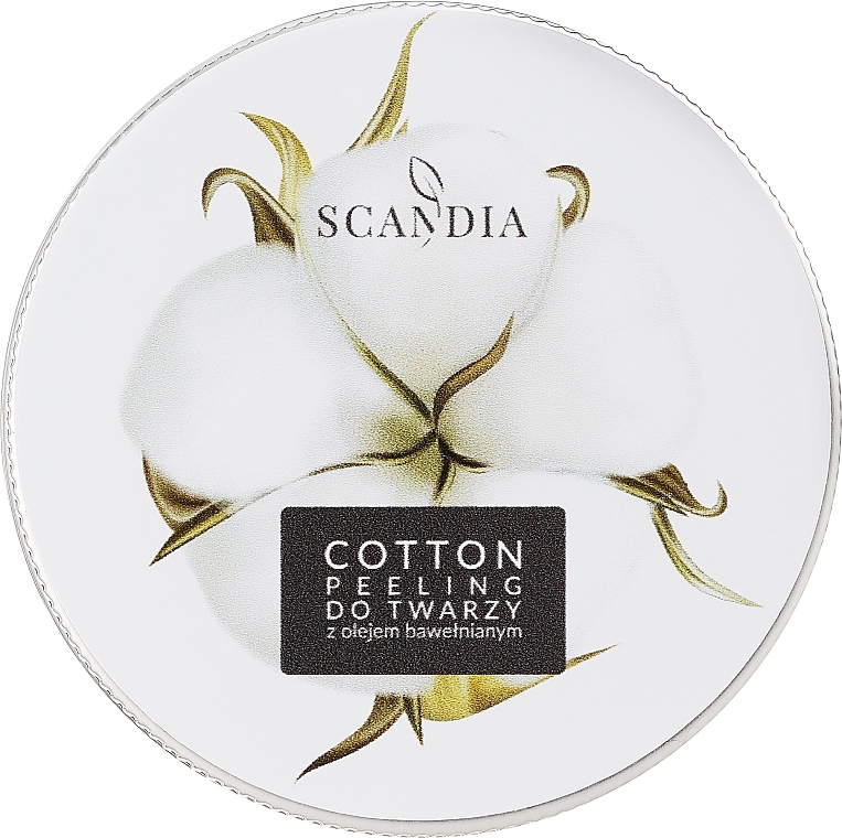 Пілінг для обличчя з бавовняною олією - Scandia Cosmetics Cotton Peeling — фото N1