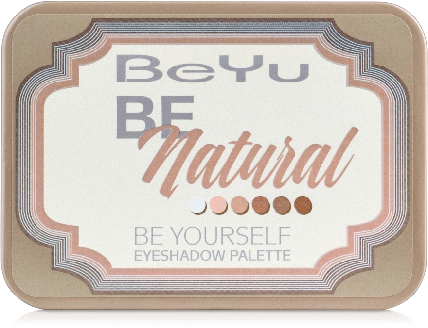 Палетка теней для век - BeYu Be Yourself Eyeshadow Palette — фото N4