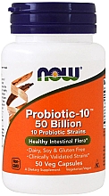 Духи, Парфюмерия, косметика Пробиотик-10, 50 миллиардов - Now Foods Probiotic-10, 50 Billion