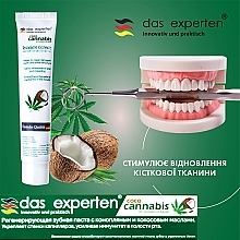 Зубная паста с маслом кокоса и конопли - Das Experten Coco Cannabis — фото N5