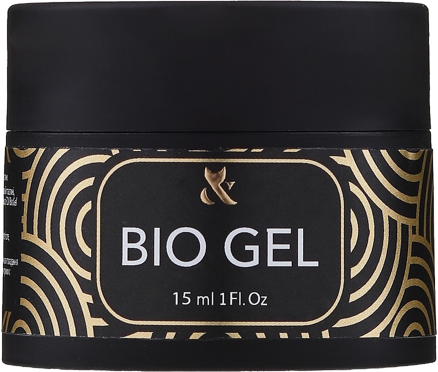 Прозрачный био-гель - F.o.x Bio Gel 3 in 1 Base Top Builder — фото N1