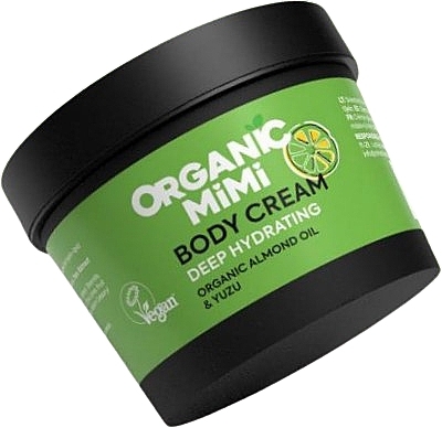 Глубоко увлажняющий крем для тела "Миндаль и юдзу" - Organic Mimi Body Cream Deep Hydrating Almond & Yuzu — фото N1