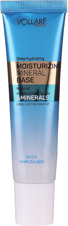 Увлажняющая база под макияж - Vollare Cosmetics Moisturizing Mineral Base — фото N2