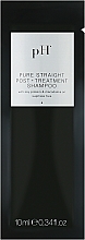 Бессульфатный шампунь для гладкости выпрямленных волос - pH Laboratories Pure Straight Post Treatment Shampoo (пробник) — фото N1