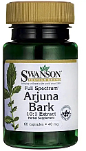 Пищевая добавка "Терминалия арджуна", 40 мг - Swanson Swanson Full Spectrum Arjuna Bark — фото N2