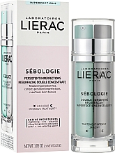 Двофазний концентрат для обличчя - Lierac Sebologie Resurfacing Double Concentrate — фото N2