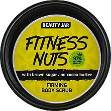 Парфумерія, косметика УЦІНКА Скраб для тіла зміцнювальний "Fitness Nuts" - Beauty Jar Firming Body Scrub *