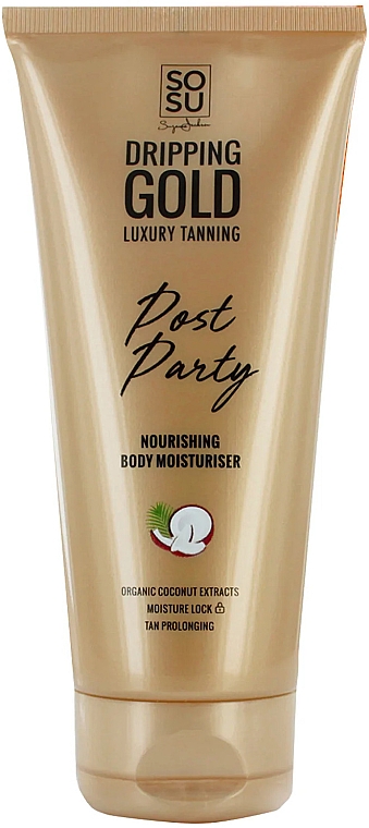 Питательный увлажняющий крем для тела - Sosu by SJ Dripping Gold Post Party Nourishing Body Moisturiser — фото N1
