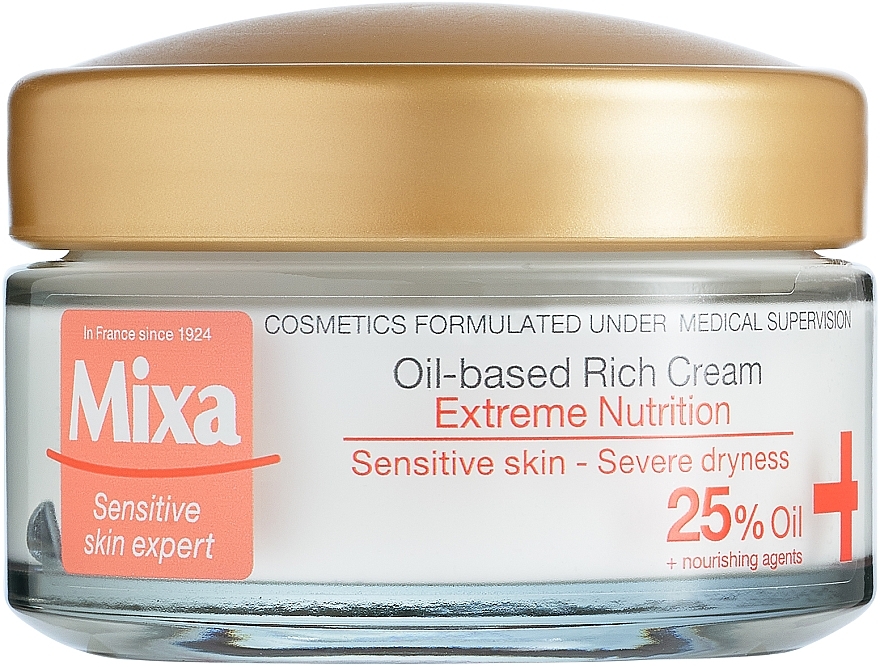 УЦЕНКА Питательный крем для успокоения кожи - Mixa Sensitive Skin Expert Rich Nourishing Cream * — фото N1