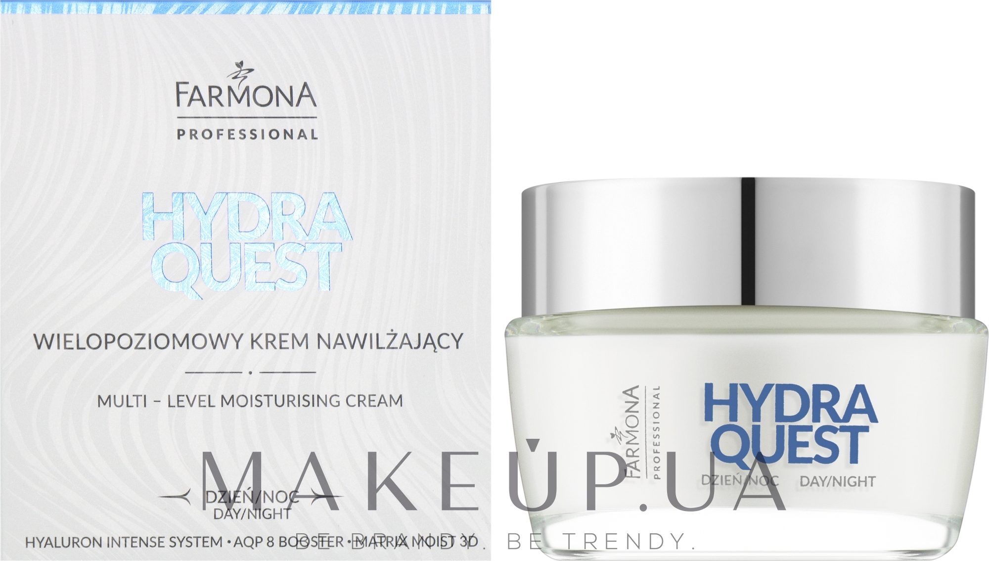 Зволожувальний крем для обличчя - Farmona Hydra Quest Multi-Level Moisturising Cream — фото 50ml