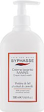 Духи, Парфюмерия, косметика Мыло кремовое для рук - Byphasse Liquid Cream Hand Wash Milk Protein And Cinnamon Extract