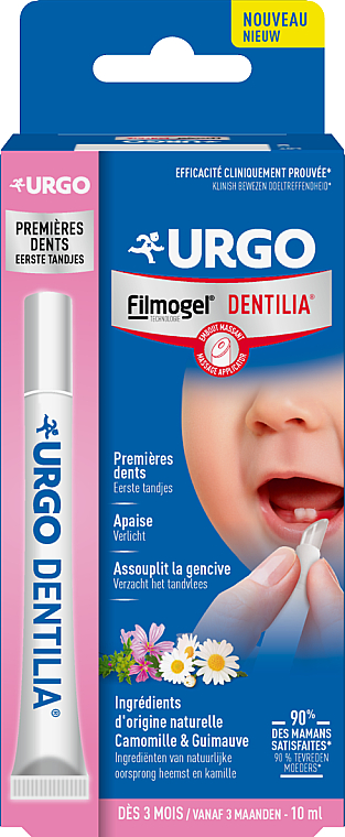 Дитячий гель для ясен при прорізуванні зубів - Urgo Filmogel — фото N1