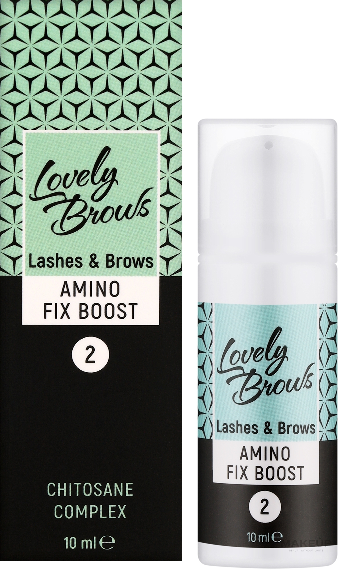 Средство для ламинирования бровей и ресниц - Lovely Brows Amino Fix Boost Step 2 — фото 10ml