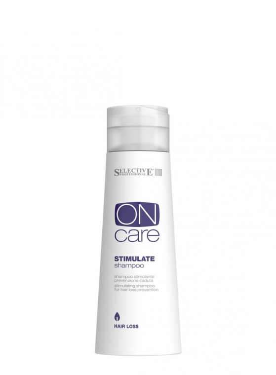 Стимулювальний шампунь, що запобігає випадінню волосся - Selective Professional On Care Stimulate Shampoo — фото N1