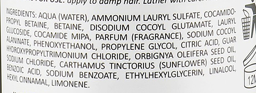 Шампунь для неслухняного волосся - Bothea Botanic Therapy Liss Sublime Shampoo pH 5.5 — фото N3