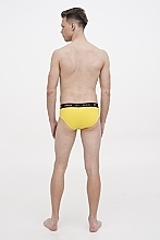 Труси-брифи чоловічі "Вільні", 2 шт., жовтий/джинс - Apriori Be Yourself — фото N10