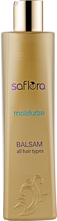 Профессиональный увлажняющий бальзам для всех типов волос - Demira Professional Saflora Moisturize 