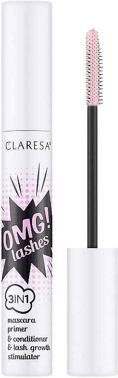 Праймер для ресниц - Claresa OMG! Lashes 3 In 1 Mascara Primer — фото N1