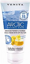 Духи, Парфюмерия, косметика Солнцезащитный крем для лица - Venita Arctic Face Cream With SPF 15 Factor Shea Butter + Vitamin E