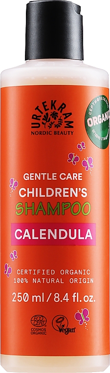 Органический нежный шампунь для детей "Календула" - Urtekram Shampoo Children — фото N3
