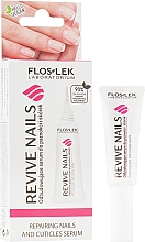Парфумерія, косметика Відновлювальна сироватка для нігтів і кутикули - Floslek Revive Nails Serum
