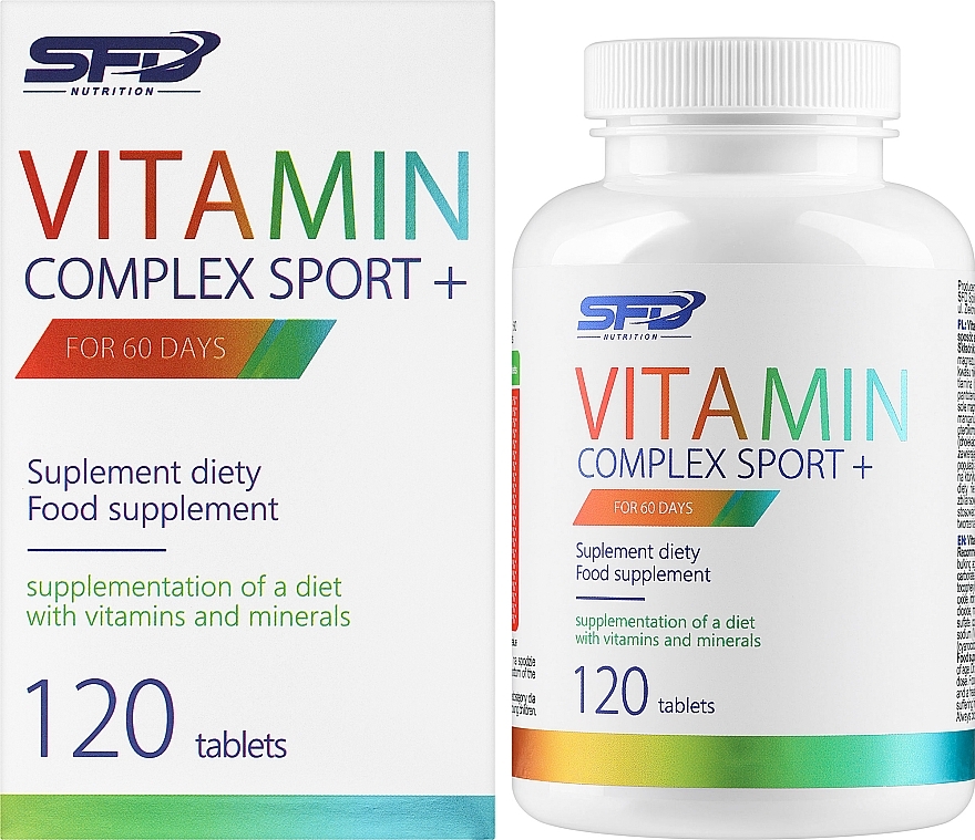 Витаминный комплекс - SFD Nutrition Vitamin Complex Sport  — фото N2