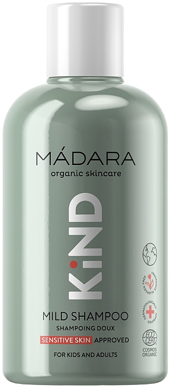 М'який шампунь для волосся - Madara Cosmetics Kind Mild Shampoo