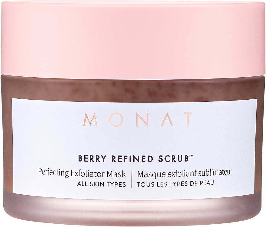 Маска-скраб для обличчя  - Monat Berry Refined Scrub Perfecting Exfoliator Mask — фото N1