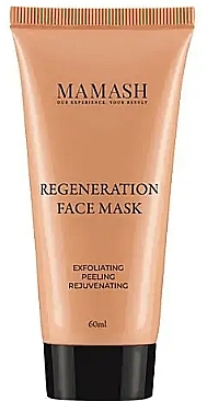 Маска-пілінг з комплексом АНА кислот для обличчя - Mamash Regeneration Face Mask — фото N1