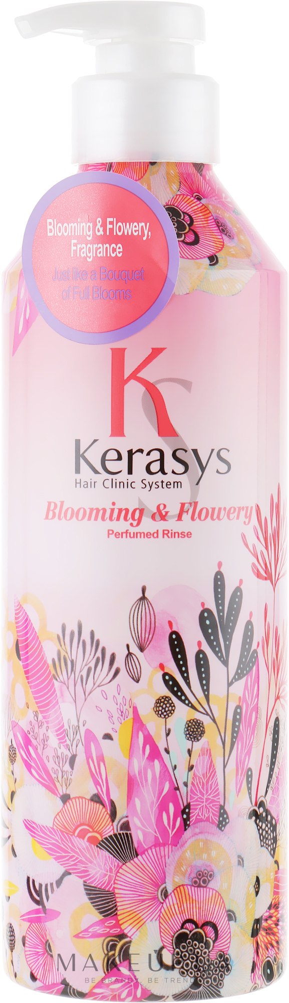 Кондиционер для волос "Флер" - KeraSys Blooming & Flowery Perfumed — фото 600ml