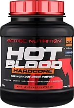 Парфумерія, косметика Передтренувальний комплекс - Scitec Nutrition Hot Blood Hardcore Pink Lemonade