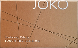 Палетка для контуринга - Joko Touch The Illusion Contouring Palette — фото N2