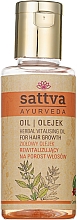 Трав'яна відновлювальна олія для росту волосся - Sattva Vitailising Hair Oil — фото N1