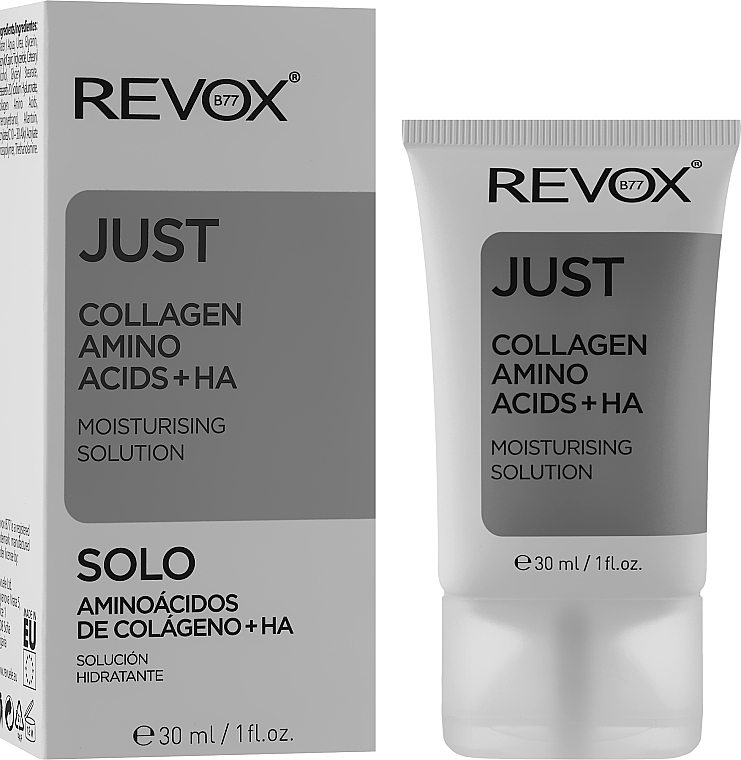 Увлажняющий крем для лица с коллагеновыми аминокислотами и гиалуроновой кислотой - Revox B77 Just Collagen Amino Acids + HA — фото N2