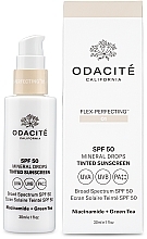 Парфумерія, косметика Сонцезахисний тональний крем - Odacite Flex-Perfecting SPF50 Mineral Drops Tinted Sunscreen