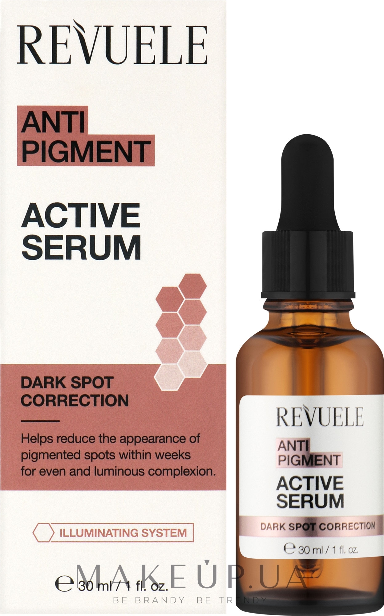 Сироватка для обличчя проти пігмента - Revuele Anti Pigment Serum — фото 30ml