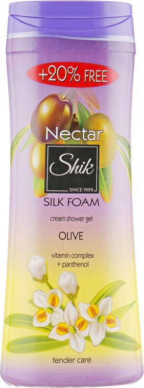 Гель для душу "Олива"  - Шик Nectar Silk Foam — фото N1