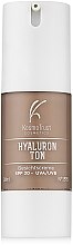 Духи, Парфюмерия, косметика Гиалуроновый крем с тоном SPF 20 - KosmoTrust Cosmetics Hyaluron Ton SPF 20