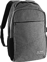 Рюкзак багатофункціональний - YMM BP-10 розмір 29х45х14 см, сірий — фото N1