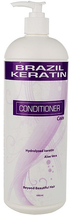 Кондиционер для сухих волос - Brazil Keratin Intensive Coconut Conditioner — фото N4
