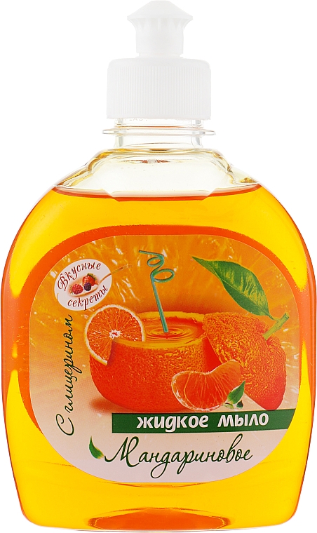 Гель-мыло мандарин с глицерином - Вкусные Секреты — фото N2
