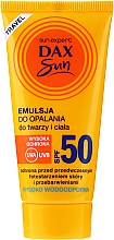 Парфумерія, косметика Сонцезахисна емульсія для обличчя та тіла - Dax Sun Emulsion SPF50
