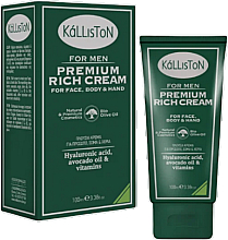 Духи, Парфюмерия, косметика Универссальный крме для мужчин - Kalliston Men Premium Rich Cream 