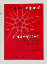 Парфумерія, косметика Крем для вмивання - Inspira:cosmetics Inspira:Alpina Gentle Cleansing Cream (пробник)