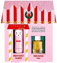 Набор - Inuwet Mini Juliette House (lip/balm/3.5g + nail/polish/5ml) — фото N1