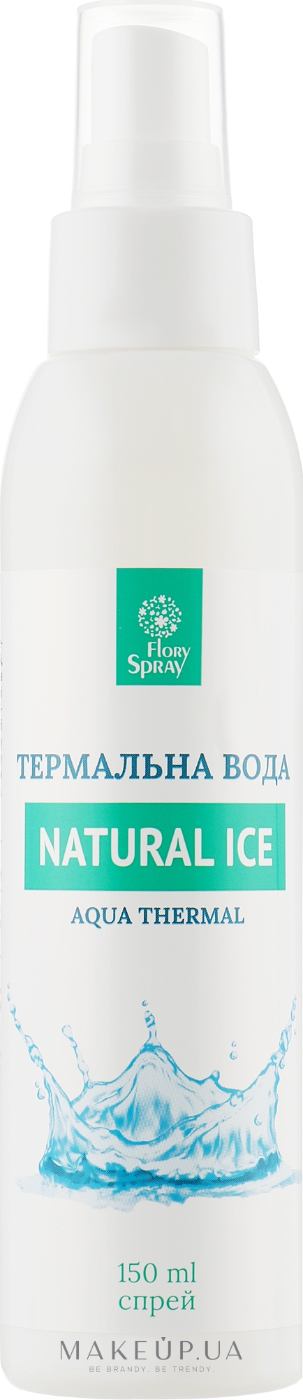 Термальна вода-спрей - Флорі Спрей Natural Ice — фото 150ml