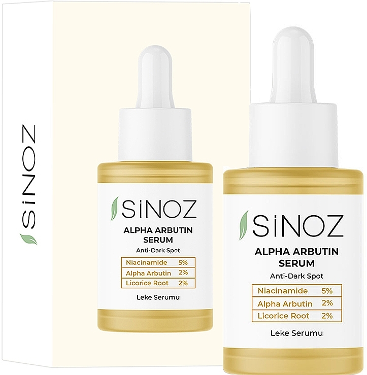 Сыворотка для лица от пятен - Sinoz Anti Dark Spot Alpha Arbutin — фото N1