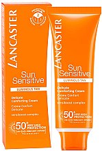 Парфумерія, косметика Сонцезахисний крем для обличчя - Lancaster Sun Sensitive Delicate Comforting Cream SPF 50+